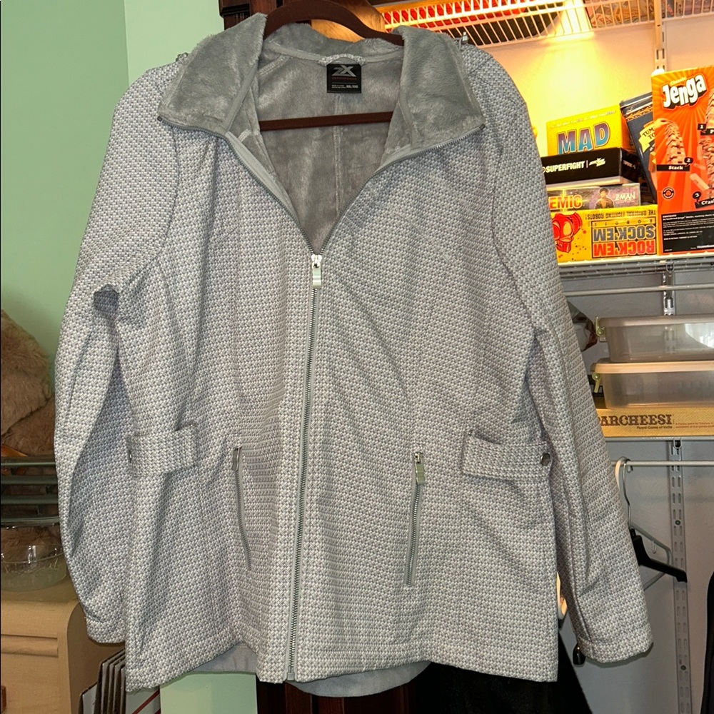 ZeroXposur Gray Fleece Lined Jacket